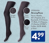 Strumpfhose im Angebot bei ALDI SÜD in Dinslaken Strumpfhose Angebote von UP2FASHION bei ALDI SÜD Dinslaken für 4,99 €