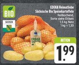 Sächsische Bio Speisekartoffeln bei EDEKA im Boxberg Prospekt für 1,99 €