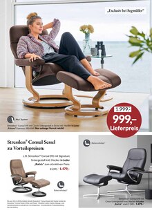 Fernsehsessel im Segmüller Prospekt "STRESSLESS" mit 8 Seiten (Pforzheim)