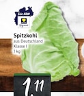 Spitzkohl im Angebot bei EDEKA in Wuppertal Spitzkohl Angebote von EDEKA bei EDEKA Wuppertal für 1,11 €