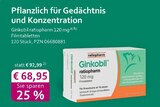 Ginkobil ratiopharm 120 mg im aktuellen Prospekt bei mea - meine apotheke in Saarburg