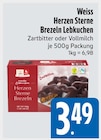 Lebkuchen im E xpress Prospekt Herzen Sterne Brezeln Lebkuchen von Weiss im aktuellen E xpress Prospekt für 3,49 €