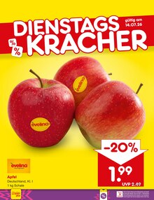 Äpfel im aktuellen Netto Marken-Discount Prospekt (Münster) Äpfel im Netto Marken-Discount Prospekt "Aktuelle Angebote" mit 75 Seiten (Münster)