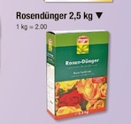 Rosendünger von degro im aktuellen V-Markt Prospekt für 5,00 €