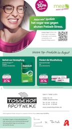 mea - meine apotheke Prospekt für Bochum mit 4 Seiten mea - meine apotheke Prospekt für Bochum: "Unsere August-Angebote", 4 Seiten, 01.08.2025 - 31.08.2025