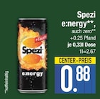 e:nergy von Spezi im aktuellen EDEKA Prospekt für 0,88 €