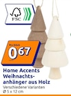 Weihnachtsanhänger aus Holz im Angebot bei Action in Stendal Weihnachtsanhänger aus Holz Angebote von Home Accents bei Action Stendal für 0,67 €