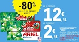 Lessive capsules ultra détachant - ARIEL en promo chez E.Leclerc Amiens à 2,48 €