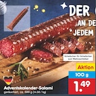 Adventskalender-Salami im Angebot bei Netto Marken-Discount in Görlitz Adventskalender-Salami Angebote bei Netto Marken-Discount Görlitz für 1,49 €