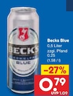 Aktuelle Becks Angebote bei Netto Marken-Discount in Rostock Aktuelles Blue Angebot bei Netto Marken-Discount in Rostock ab 0,79 €