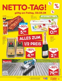 Jacobs im Netto Marken-Discount Prospekt "Aktuelle Angebote" mit 50 Seiten (Hildesheim)