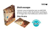 Dixit escape en promo chez Cultura Dixit escape dans le catalogue Cultura