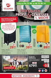 Aktueller Selgros Supermärkte Prospekt für Großerlach: cash & carry mit 32} Seiten, 13.06.2024 - 19.06.2024