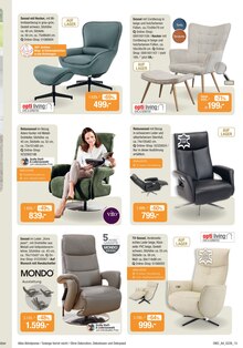 Fernsehsessel im Opti-Wohnwelt Prospekt "Polsterwochen" mit 24 Seiten (Bremerhaven)