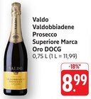 Valdobbiadene Prosecco Superiore Marca Oro DOCG bei EDEKA im Prospekt "" für 8,99 €