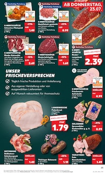 Fleisch im Kaufland Prospekt "Hier bin ich richtig" mit 56 Seiten (Paderborn)
