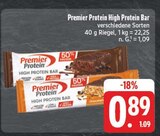 High Protein Bar von Premier Protein im aktuellen EDEKA Prospekt