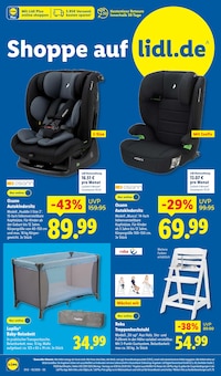 Kindersitz im Lidl Prospekt "LIDL LOHNT SICH" mit 71 Seiten (Recklinghausen)