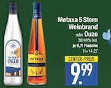 Weinbrand oder Ouzo Angebote von Metaxa bei E center Regensburg für 9,99 €