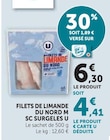Filets de limande du Nord MSC surgelés - U dans le catalogue Super U