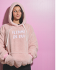 Le sweat à capuche "Flemme de ouf" en promo chez Bazarland Le sweat à capuche "Flemme de ouf" dans le catalogue Bazarland