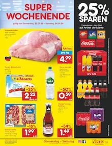 Volvic im Netto Marken-Discount Prospekt "Aktuelle Angebote" mit 60 Seiten (Rostock)