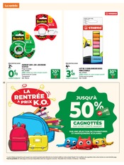 Promos Bureau dans le catalogue "LA RENTRÉE À PRIX K.O." de Auchan Hypermarché Bureau en promo dans le catalogue Auchan Hypermarché à la page 14
