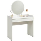 Schminktisch im XXXLutz Möbelhäuser Prospekt SCHMINKTISCH 90/47/142 cm, Weiß von Carryhome im aktuellen XXXLutz Möbelhäuser Prospekt für 89,90 €