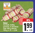 Salami Angebote von Haltungsform bei EDEKA Dresden für 1,99 €