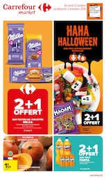 Prospectus Carrefour Market, "HAHA HALLOWEEN",  pages, 22/10/2024 - 03/11/2024