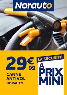 Prospectus Norauto de la semaine "La sécurité à prix mini" avec 1 page, valide du 12/03/2025 au 06/05/2025 pour Lempdes et alentours