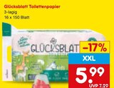 Toilettenpapier von Glücksblatt im aktuellen Netto Marken-Discount Prospekt für 5,99 €