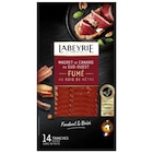 Magret de canard séché du Sud Ouest au poivre - LABEYRIE en promo chez Carrefour Magret de canard séché du Sud Ouest au poivre - LABEYRIE dans le catalogue Carrefour