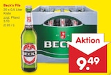 Pils im Angebot bei Netto Marken-Discount in Homburg Pils Angebote von Beck's bei Netto Marken-Discount Homburg für 9,49 €