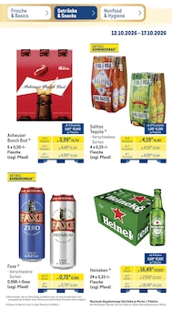 Budweiser im aktuellen METRO Prospekt (Köln) Budweiser im METRO Prospekt "Wochenangebote" mit 49 Seiten (Köln)