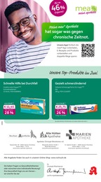 Aktueller mea - meine apotheke Apotheken Prospekt für Spiesen-Elversberg: Unsere Juni-Angebote mit 4} Seiten, 01.06.2026 - 30.06.2026
