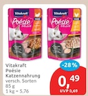 Aktuelles Poésie Katzennahrung Angebot bei budni in Berlin ab 0,49 €
