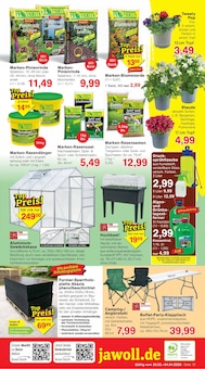 Blumentopf im Jawoll Prospekt "Sonderposten-Märkte" mit 16 Seiten (Mönchengladbach)