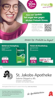 Aktueller mea - meine apotheke Prospekt "Unsere August-Angebote" Seite 1 von 4 Seiten für Eggstätt