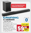 2.1-Soundbar DSB 991 SW im Angebot bei E center in Ludwigshafen 2.1-Soundbar DSB 991 SW Angebote von Grundig bei E center Ludwigshafen für 59,99 €