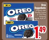 Doppelkeks Original im EDEKA Prospekt Doppelkeks Original von Oreo im aktuellen EDEKA Prospekt für 1,49 €