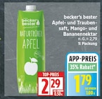 Apfel- und Traubensaft von becker’s bester im aktuellen EDEKA Prospekt