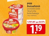 popp Brotaufstrich bei famila Nordost im Weyhe Prospekt für 1,19 €