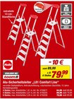 Alu-Sicherheitsleiter „L81 Comfort Line“ Angebote von Hailo bei toom Baumarkt Schwerin für 64,99 €