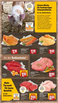 Rindfleisch im REWE Prospekt "Dein Markt" mit 34 Seiten (Reutlingen)