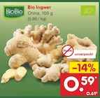 Netto Marken-Discount Rechlin - Bio Ingwer Angebot im Prospekt Bio Ingwer bei Netto Marken-Discount im Rechlin Prospekt für 0,59 €