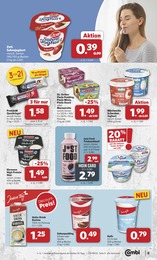 Joghurt Angebot im aktuellen combi Prospekt auf Seite 9