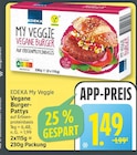 My Veggie Vegane Burger-Pattys von EDEKA für 1,49 € bei E center im Angebot My Veggie Vegane Burger-Pattys von EDEKA im aktuellen E center Prospekt