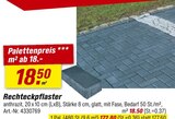Aktuelle Pflastersteine Angebote bei toom Baumarkt in Pforzheim Aktuelles Rechteckpflaster Angebot bei toom Baumarkt in Pforzheim ab 18,50 €