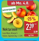 Nektarinen bei ALDI Nord im Twistringen Prospekt für 2,39 €